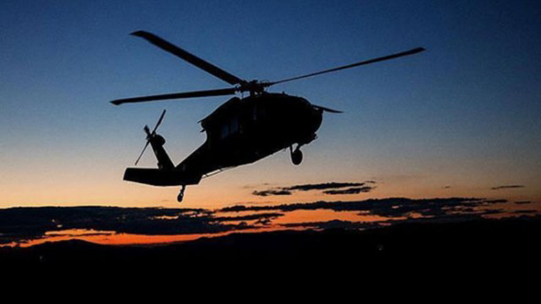 Ukrayna'da helikopter düştü